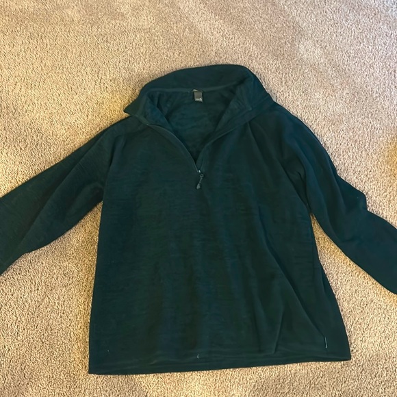 Eddie Bauer dark green quarter zip size XL - Picture 1 of 2